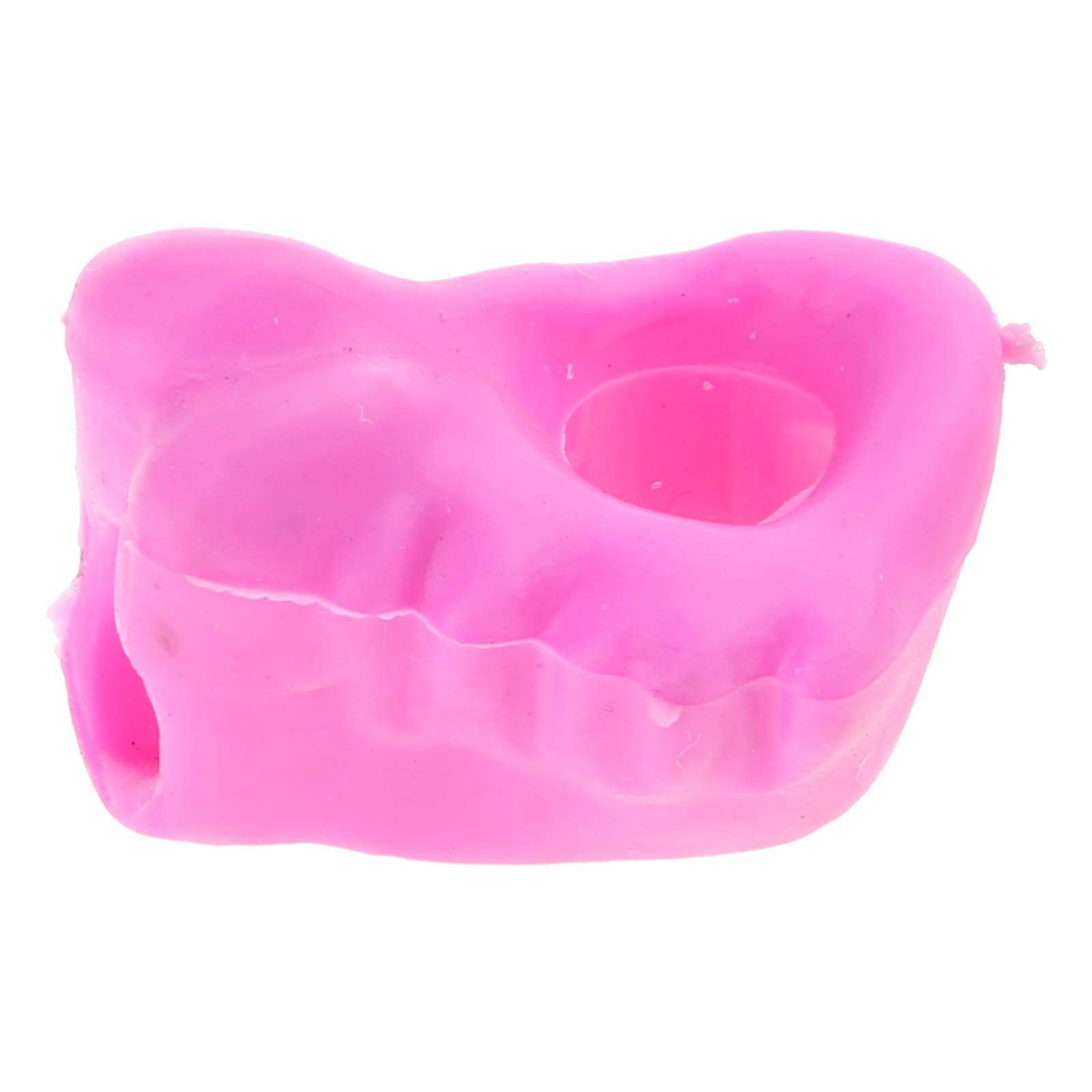 Корректор захвата скрипичного смычка, Тренажер для пальцев, Силиконовый корректор захвата скрипичного смычка для детей и взрослых красный