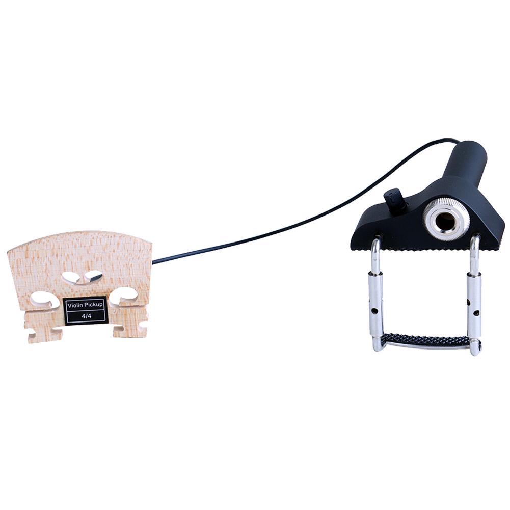 Звукосниматель для скрипичного бриджа Прочные многоразовые аксессуары для скрипичного бриджа 4/4